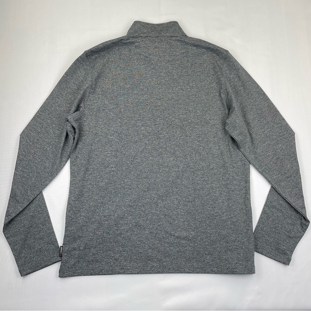 Gerry Mens Quarter Zip Long Sleeve Pullover Comfort Stretch, Gray Size Large NWT - Picture 7 of 11